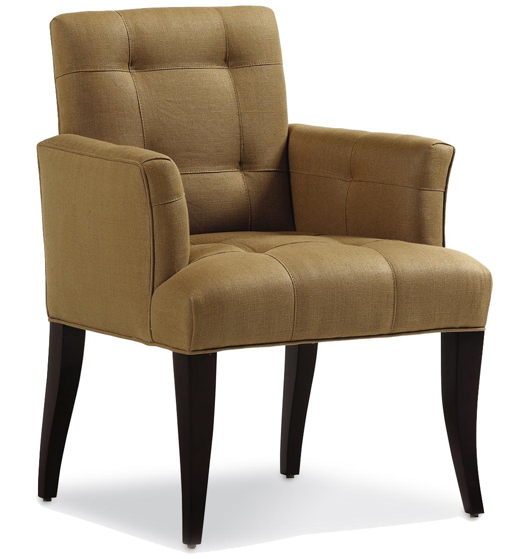 Jessica Charles Fine Upholstered Accents Mann Dining Arm Chair with